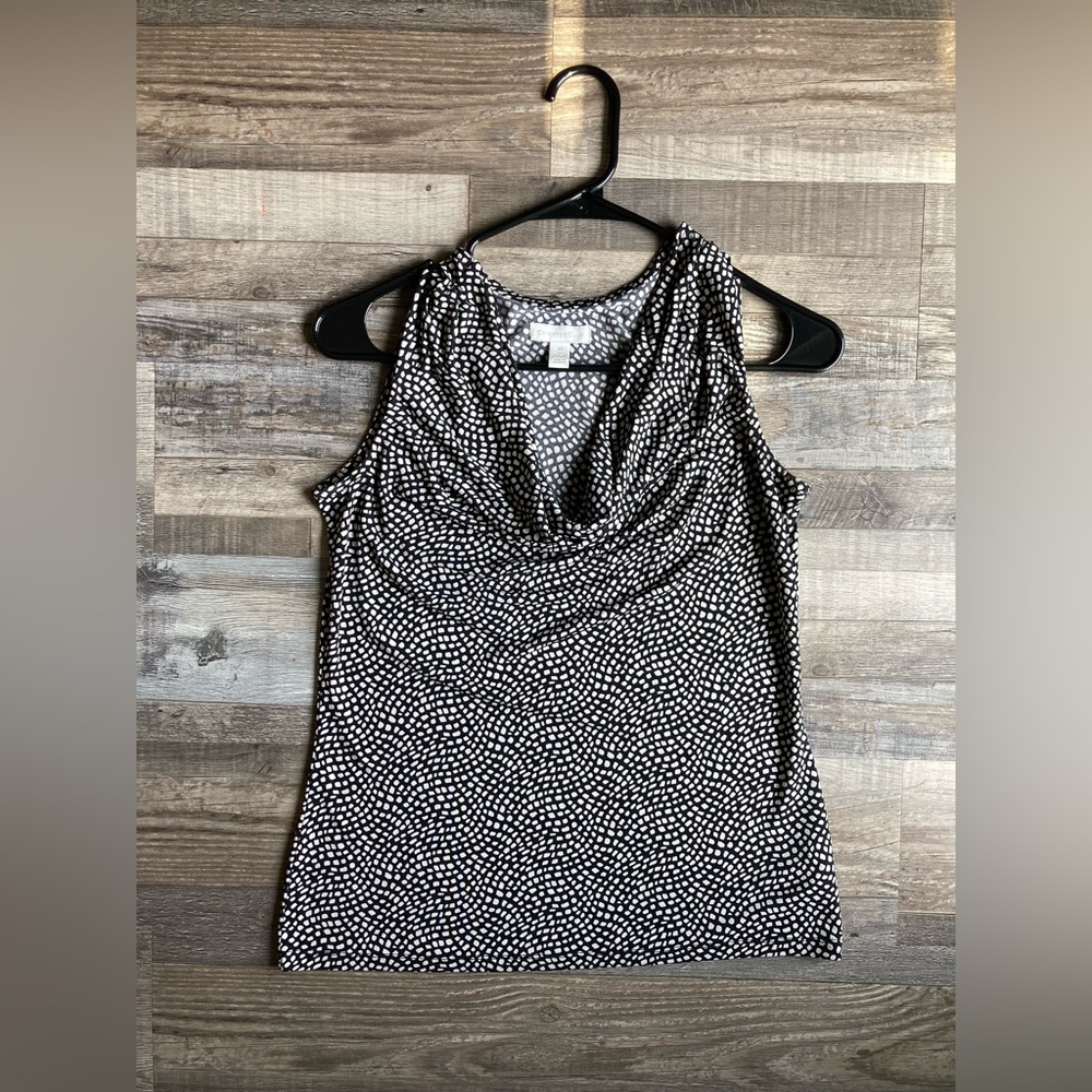 Charter Club Black & White Woman’s Blouse XS